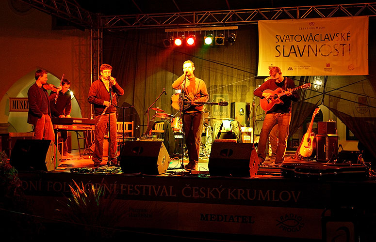 St.-Wenzels-Fest und Internationales Folklorefestival Český Krumlov 2008 in Český Krumlov, Foto: Lubor Mrázek