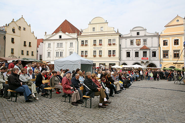 Svatováclavské slavnosti a Mezinárodní folklórní festival Český Krumlov 2008 v Českém Krumlově, foto: Lubor Mrázek