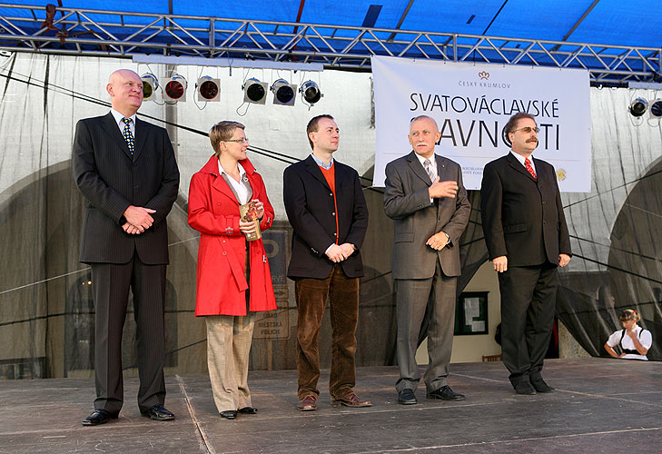 St.-Wenzels-Fest und Internationales Folklorefestival Český Krumlov 2008 in Český Krumlov, Foto: Lubor Mrázek