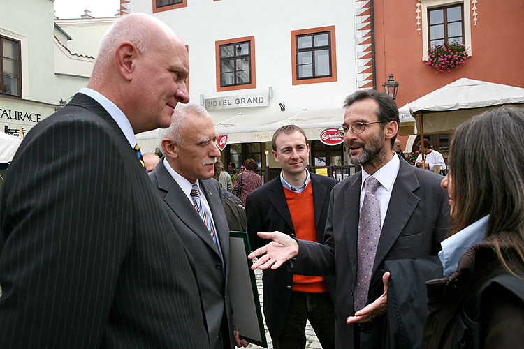 Saint Wenceslas Celebrations and International Folk Music Festival Český Krumlov 2008 in Český Krumlov, photo by: Lubor Mrázek