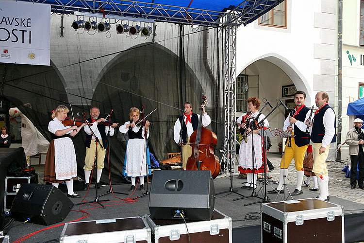 Svatováclavské slavnosti a Mezinárodní folklórní festival Český Krumlov 2008 v Českém Krumlově, foto: Lubor Mrázek