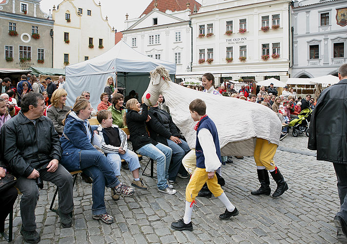 Svatováclavské slavnosti a Mezinárodní folklórní festival Český Krumlov 2008 v Českém Krumlově, foto: Lubor Mrázek