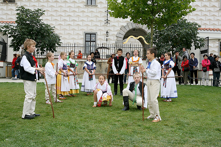 St.-Wenzels-Fest und Internationales Folklorefestival Český Krumlov 2008 in Český Krumlov, Foto: Lubor Mrázek