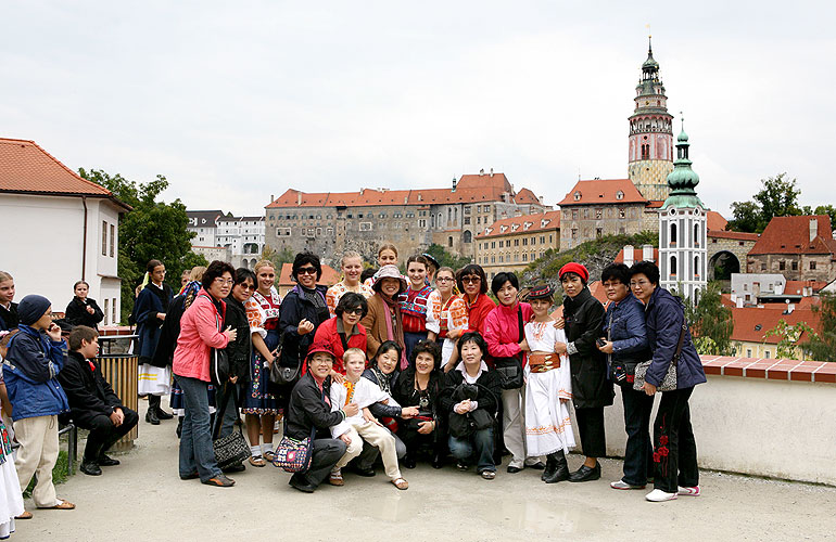 St.-Wenzels-Fest und Internationales Folklorefestival Český Krumlov 2008 in Český Krumlov, Foto: Lubor Mrázek