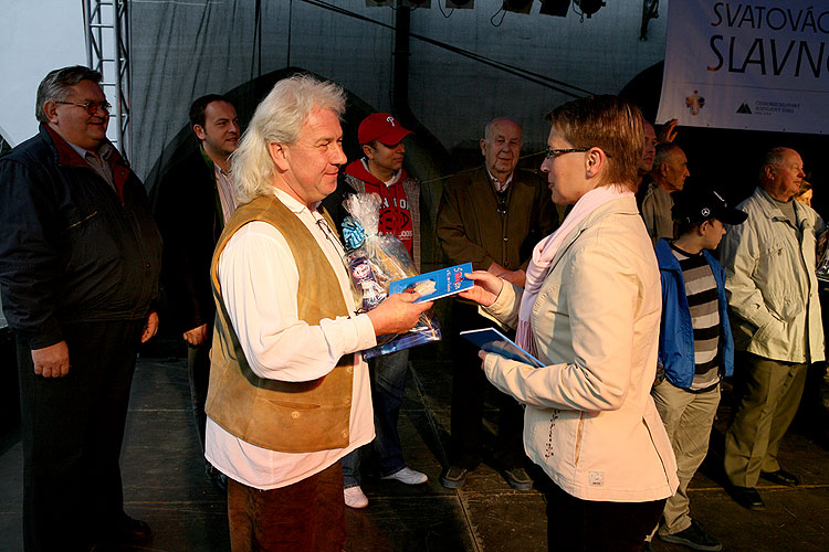 St.-Wenzels-Fest und Internationales Folklorefestival Český Krumlov 2008 in Český Krumlov, Foto: Lubor Mrázek