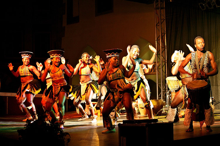 Svatováclavské slavnosti a Mezinárodní folklórní festival Český Krumlov 2008 v Českém Krumlově, foto: Lubor Mrázek