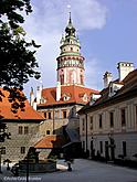 2. zámecké nádvoří, zdroj: Fotobanka DM Český Krumlov, foto: Lubor Mrázek