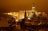 Český Krumlov Nachtstimmung - Advent & Weihnachten, Quelle: Destinationsmanagement der Stadt Český Krumlov, Foto: Lubor Mrázek