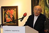 Vernisáž výstav v Egon Schiele Art Centru: Hermann Stenner, Jindřich Prucha a Zdeněk Rykr, 31. 10. 2008, foto: Libor Sváček