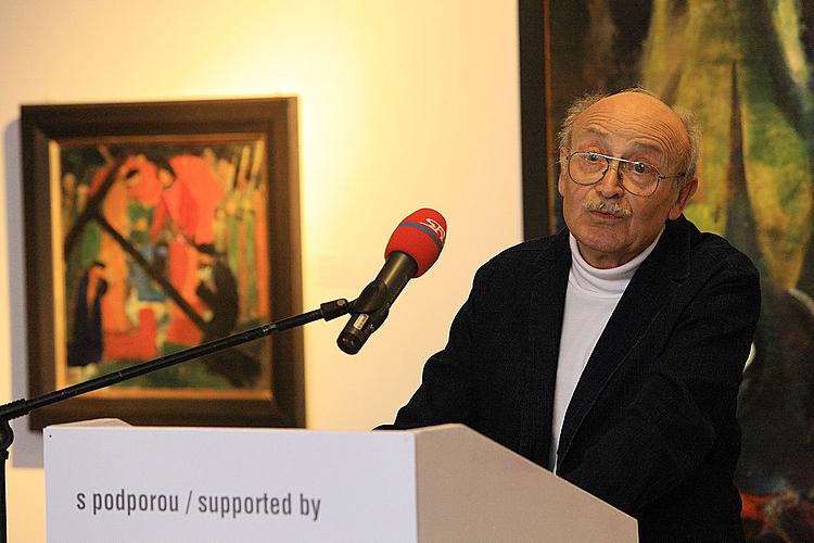 Vernisáž výstav v Egon Schiele Art Centru: Hermann Stenner, Jindřich Prucha a Zdeněk Rykr, 31. 10. 2008