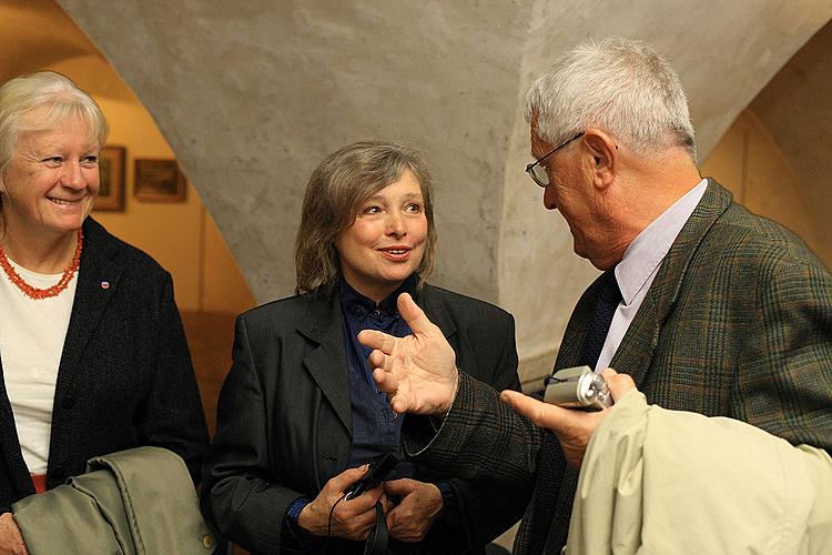 Opening of the exhibitions in Egon Schiele Art Centrum: Hermann Stenner, Jindřich Prucha und Zdeněk Rykr, 31. 10. 2008