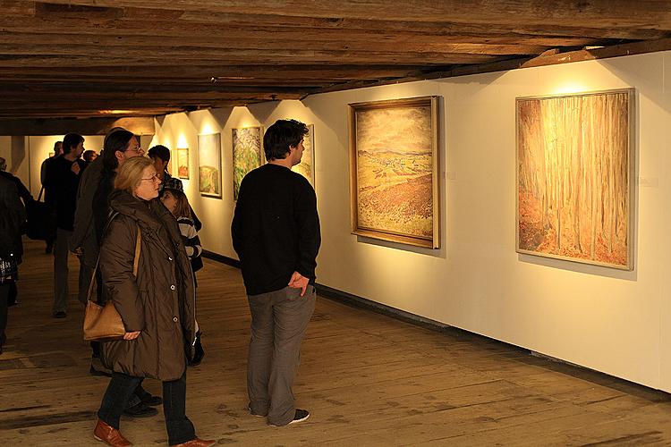 Opening of the exhibitions in Egon Schiele Art Centrum: Hermann Stenner, Jindřich Prucha und Zdeněk Rykr, 31. 10. 2008