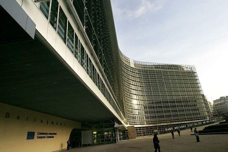 Brusel, budova Evropské komise