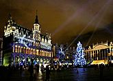 Brüssel, Stadtplatz in der Weihnachtszeit, Foto: Lubor Mrázek