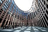 Straßburg, Gebäude der Europäisches Parlament, Foto: Lubor Mrázek