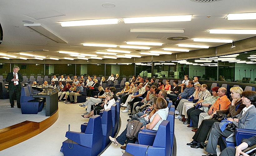 Strasbourg, a briefing with Mr. Jaroslav Zvěřina, Member of the European Parliament in the EP building