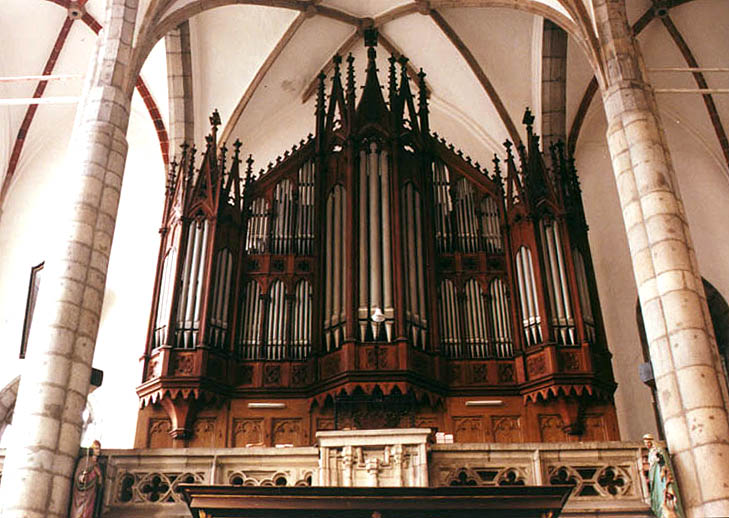 Kirche St. Veit in Český Krumlov, Hauptorgel