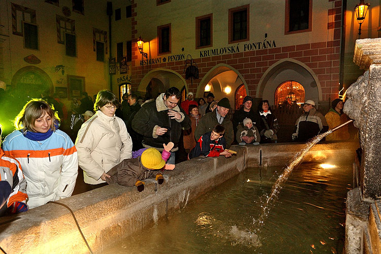 Advent 2008 in Český Krumlov im Bild