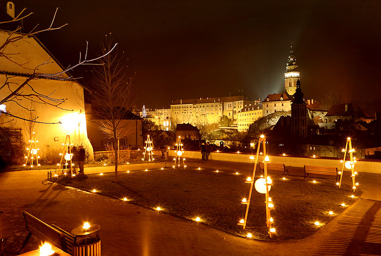 Advent 2008 in Český Krumlov im Bild