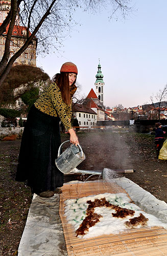 Advent 2008 in Český Krumlov im Bild