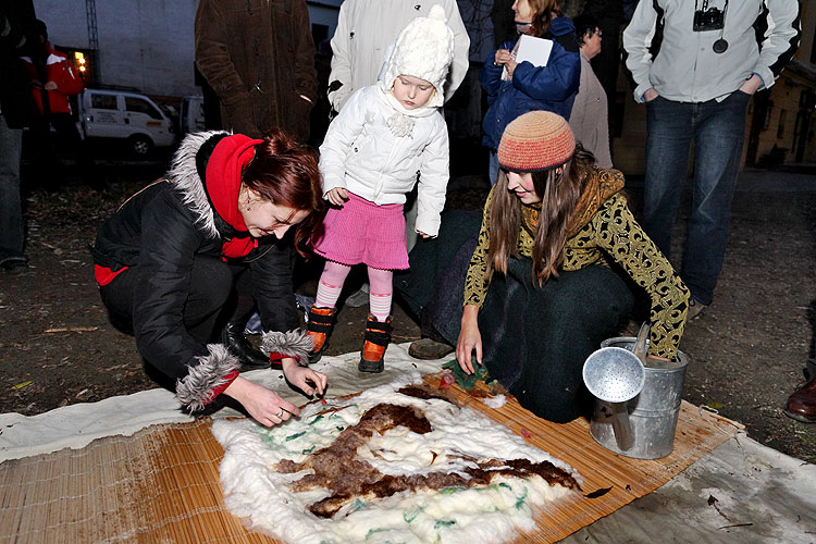 Advent 2008 in Český Krumlov im Bild