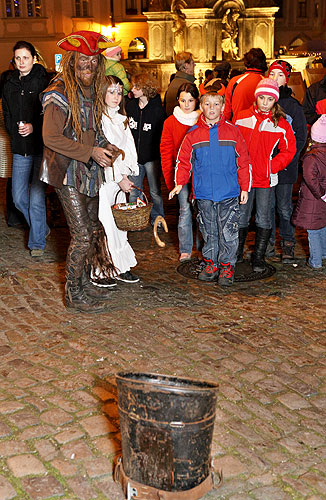 Advent 2008 in Český Krumlov im Bild