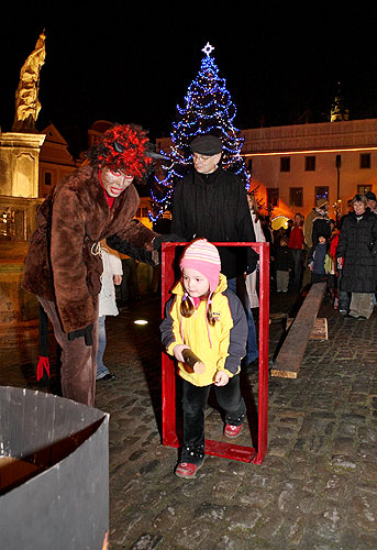 Advent 2008 in Český Krumlov im Bild