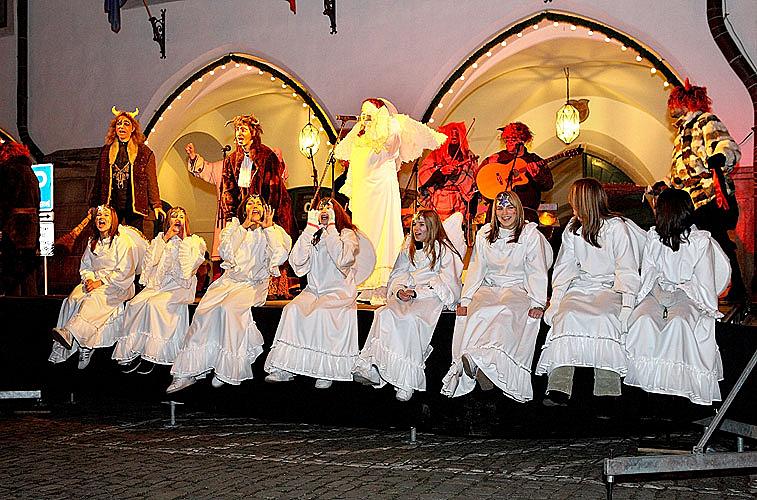 Advent 2008 in Český Krumlov im Bild