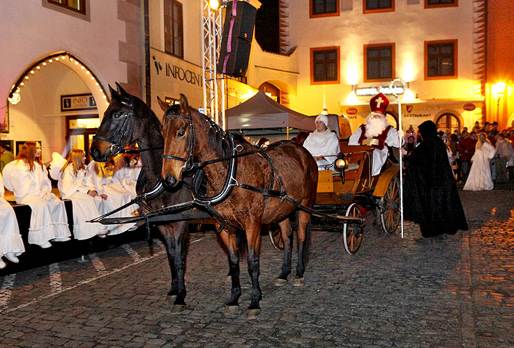 Advent 2008 in Český Krumlov im Bild