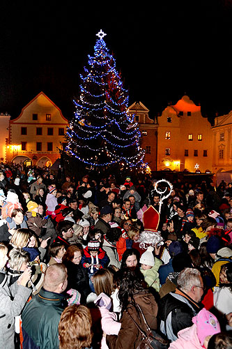 Advent 2008 in Český Krumlov im Bild