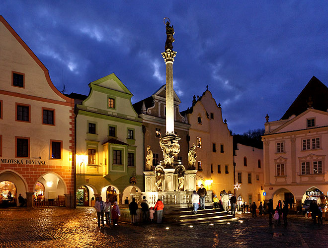 Advent 2008 in Český Krumlov im Bild