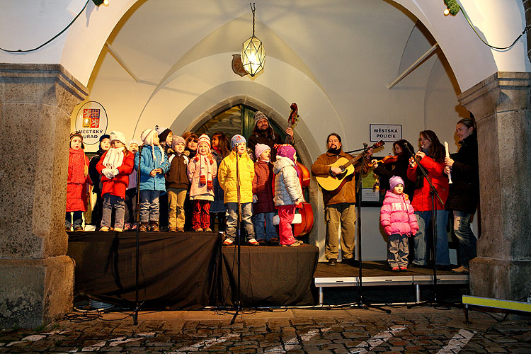 Českokrumlovský advent 2008 ve fotografiích