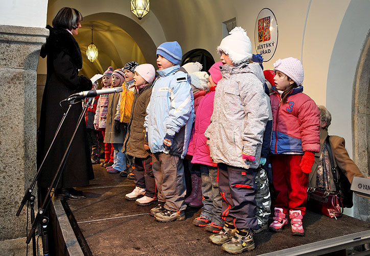 Advent 2008 in Český Krumlov im Bild