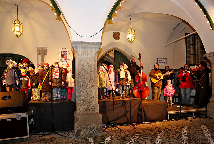 Českokrumlovský advent 2008 ve fotografiích