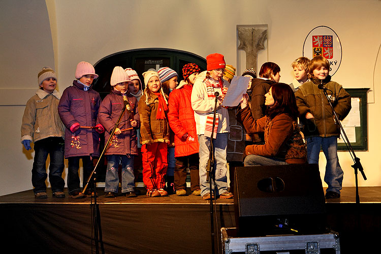 Advent 2008 in Český Krumlov im Bild