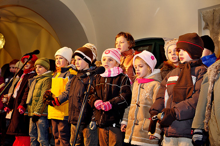 Advent 2008 in Český Krumlov im Bild