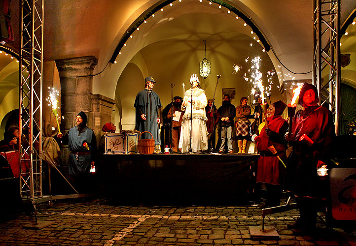 Advent 2008 in Český Krumlov im Bild