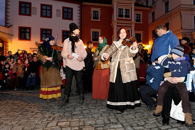 Advent 2008 in Český Krumlov im Bild