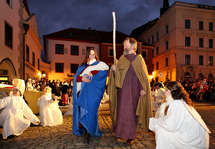 Advent 2008 in Český Krumlov im Bild