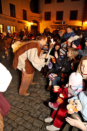 Advent 2008 in Český Krumlov im Bild