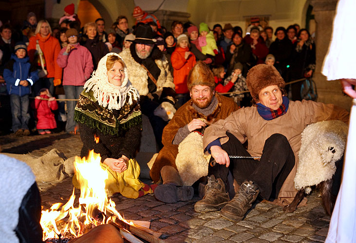 Advent 2008 in Český Krumlov im Bild