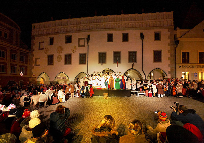 Advent 2008 in Český Krumlov im Bild