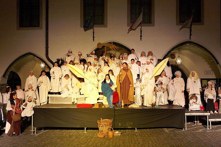 Advent 2008 in Český Krumlov im Bild