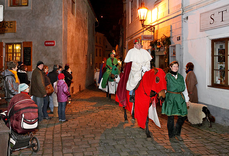 Advent 2008 in Český Krumlov im Bild