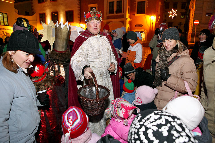 Advent 2008 in Český Krumlov im Bild