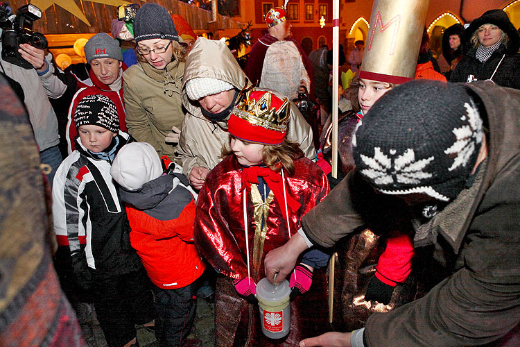 Advent 2008 in Český Krumlov im Bild