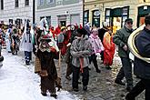 Masopust v Českém Krumlově, 24. února 2009, foto: Lubor Mrázek