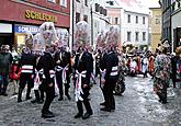 Masopust v Českém Krumlově, 24. února 2009, foto: Lubor Mrázek