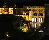 webcam - noc - Barokní divadlo, plášťový most, zdroj: www.ckrumlov.cz