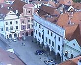 webcam - Náměstí Svornosti, Český Krumlov, zdroj: www.ckrumlov.cz